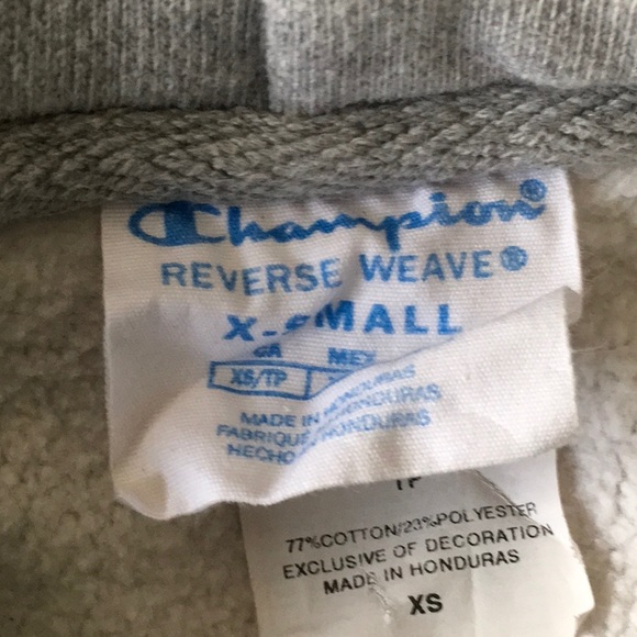 Champion Heavyweight Hooded Sweatshirt Size XS - Picture 4 of 4
